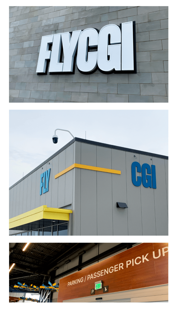 FLY CGI's new terminal is now open!
